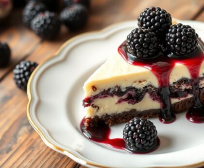 Blackberry Cheesecake Brownies