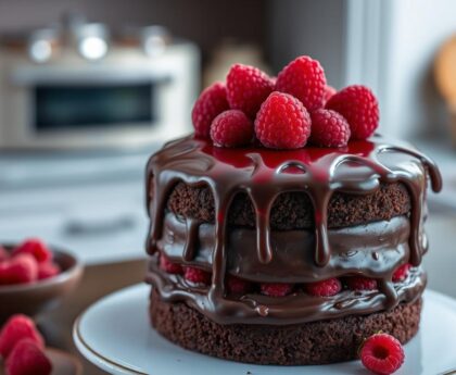 Chocolate Raspberry Cake