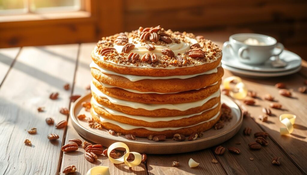 Easy Homemade Butter Pecan Cake