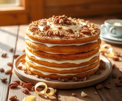 Easy Homemade Butter Pecan Cake