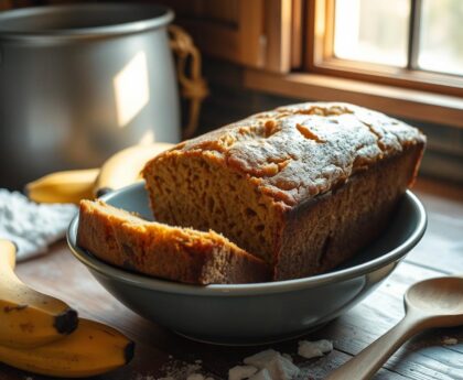 One Bowl Banana Bread