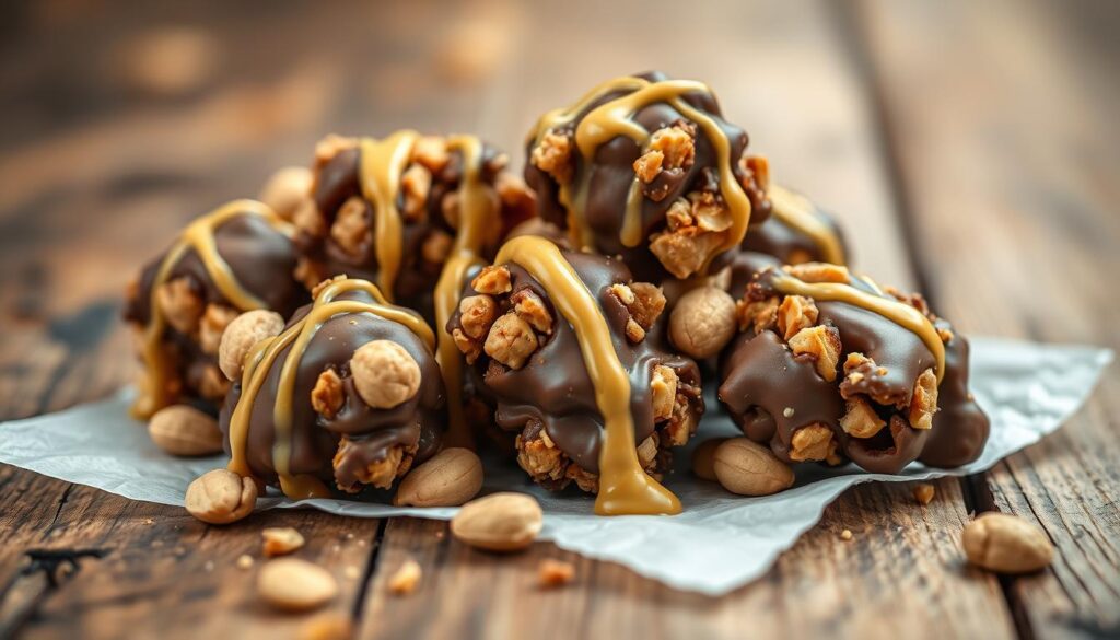 Peanut Clusters with Peanut Butter