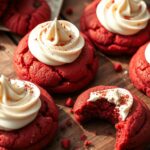 Red Velvet Cookies with Cream Cheese Frosting