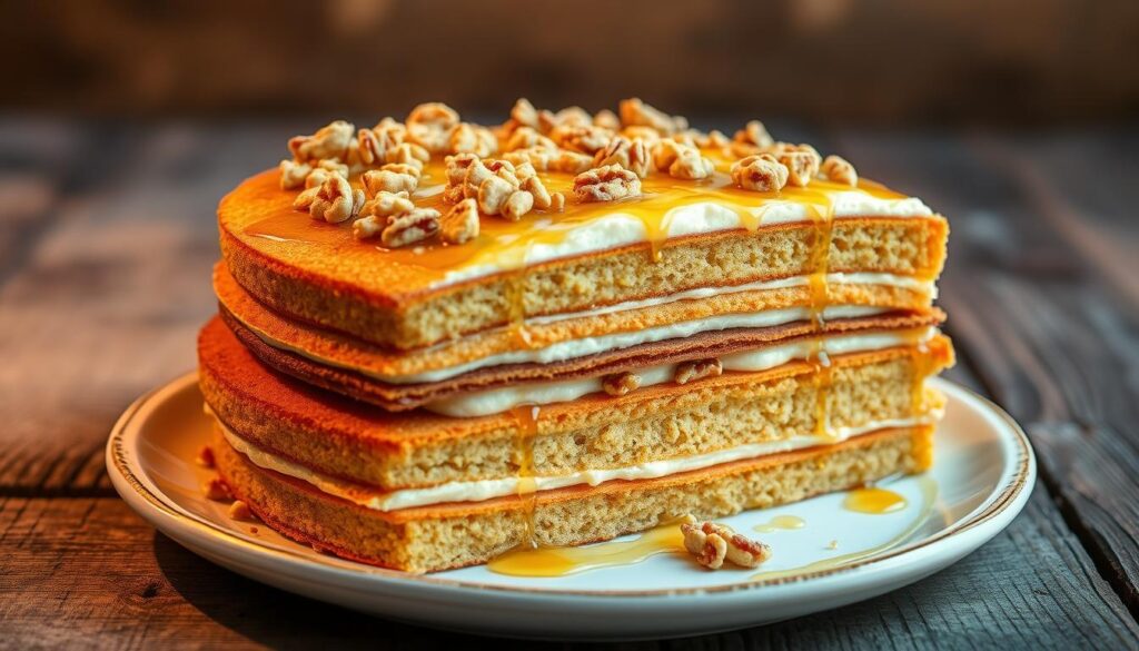 Russian Honey Cake (Medovik)