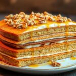 Russian Honey Cake (Medovik)