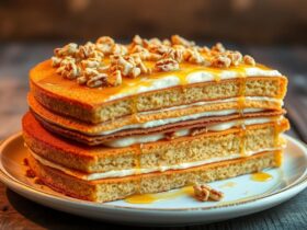 Russian Honey Cake (Medovik)