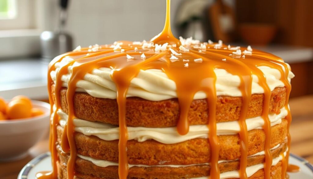Salted Caramel Layer Cake