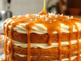 Salted Caramel Layer Cake