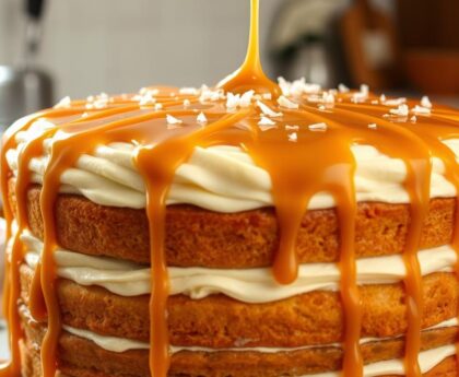 Salted Caramel Layer Cake