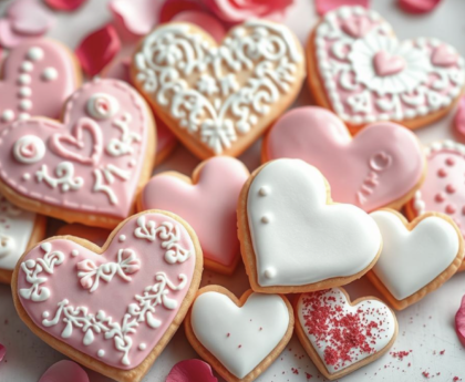 Valentine cookies