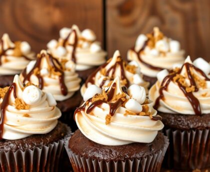 S’mores Cupcakes