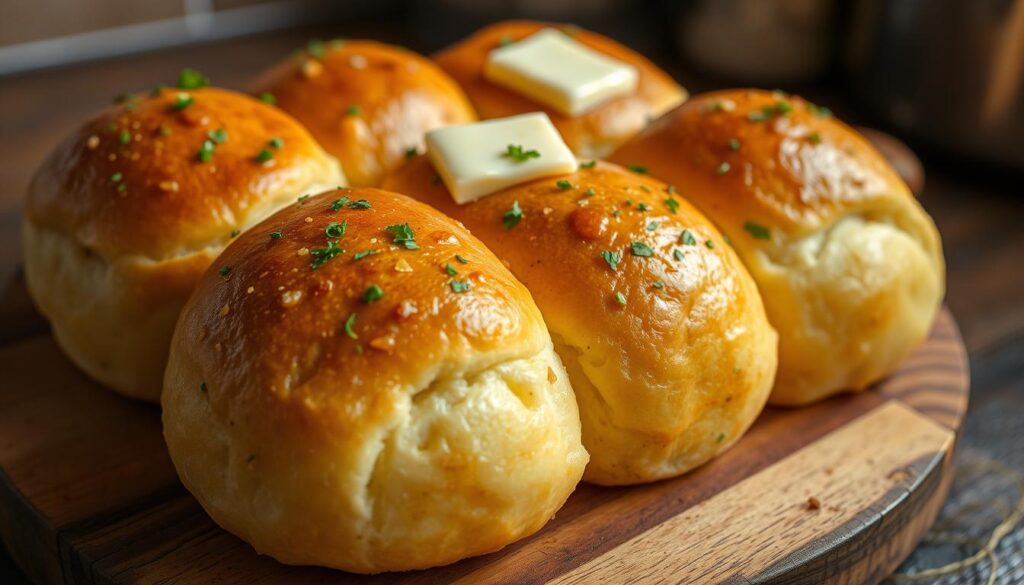 baked garlic bread rolls Garlic Bread Rolls