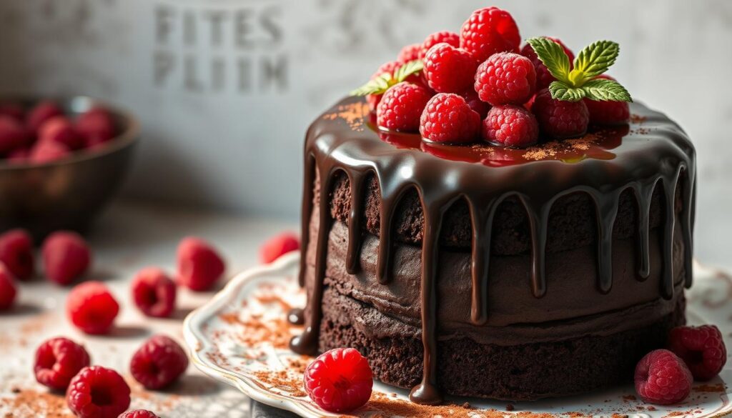decadent chocolate raspberry cake decadent chocolate raspberry cake