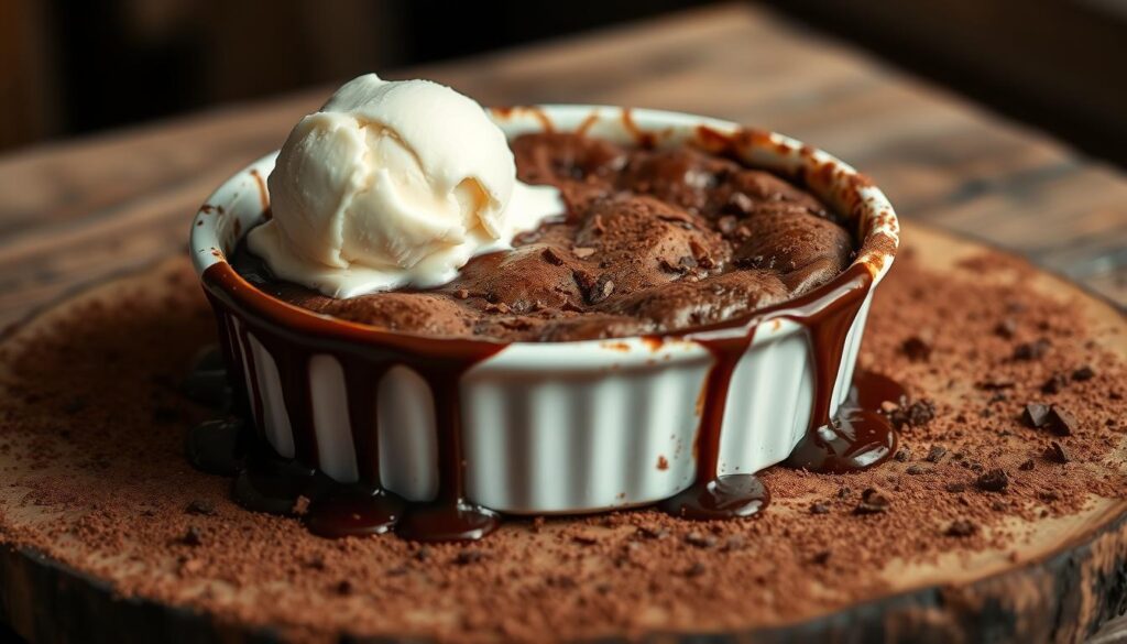 homemade chocolate cobbler