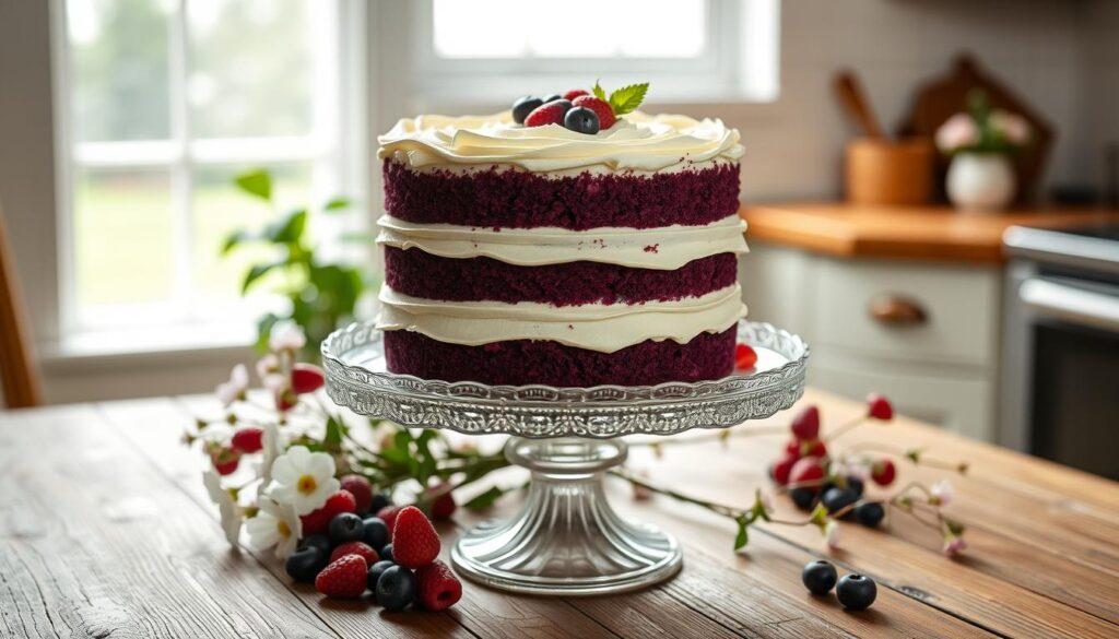 Purple Velvet Cake