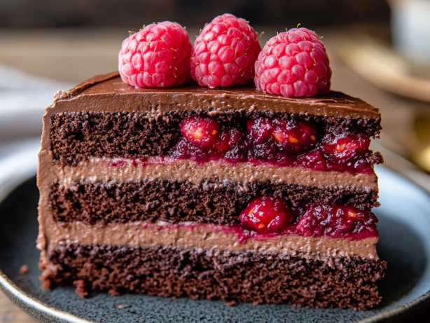 Chocolate Raspberry Cake