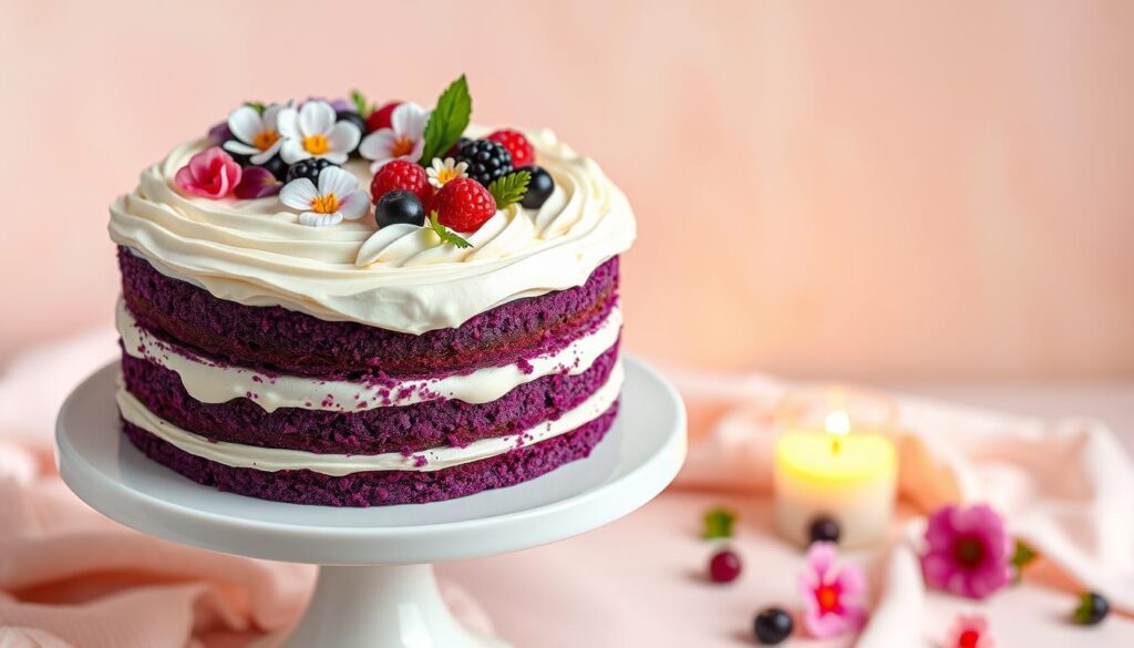 Purple Velvet Cake