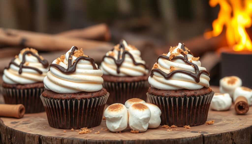 s'mores cupcakes Smores Cupcakes