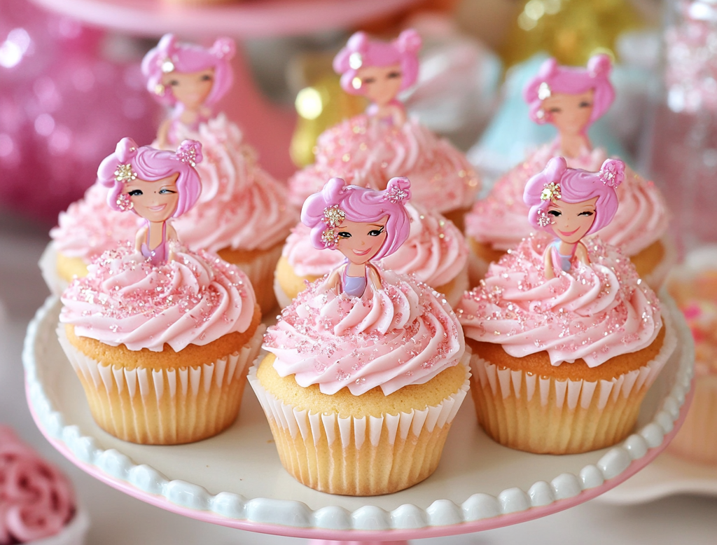 Barbie Cupcakes Recipe