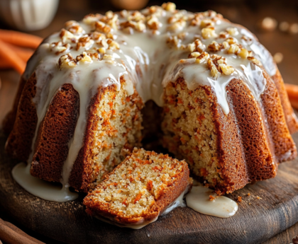 Carrot bundt cake recipe