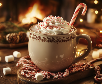 Peppermint Hot Chocolate