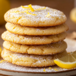Lemon cookies with cake mix