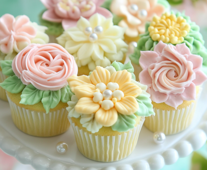 Flower Cupcakes