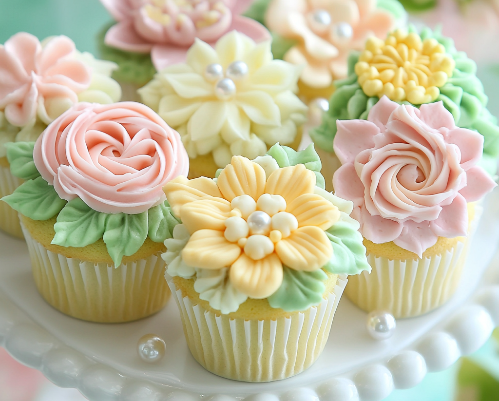 Flower Cupcakes