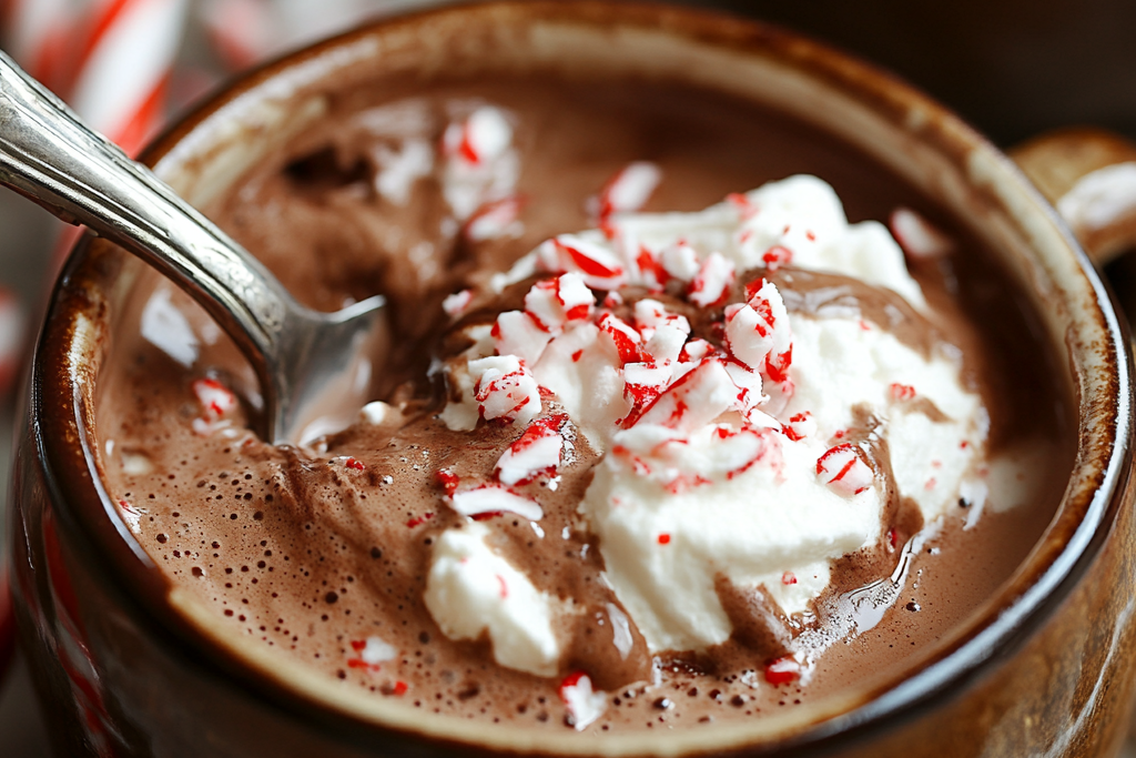 Peppermint Hot Chocolate