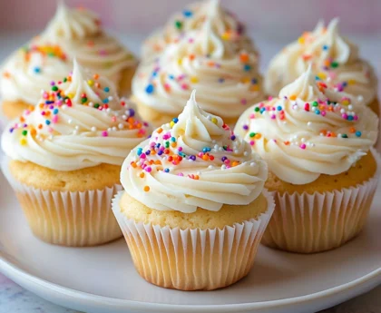 Classic Birthday Cupcakes