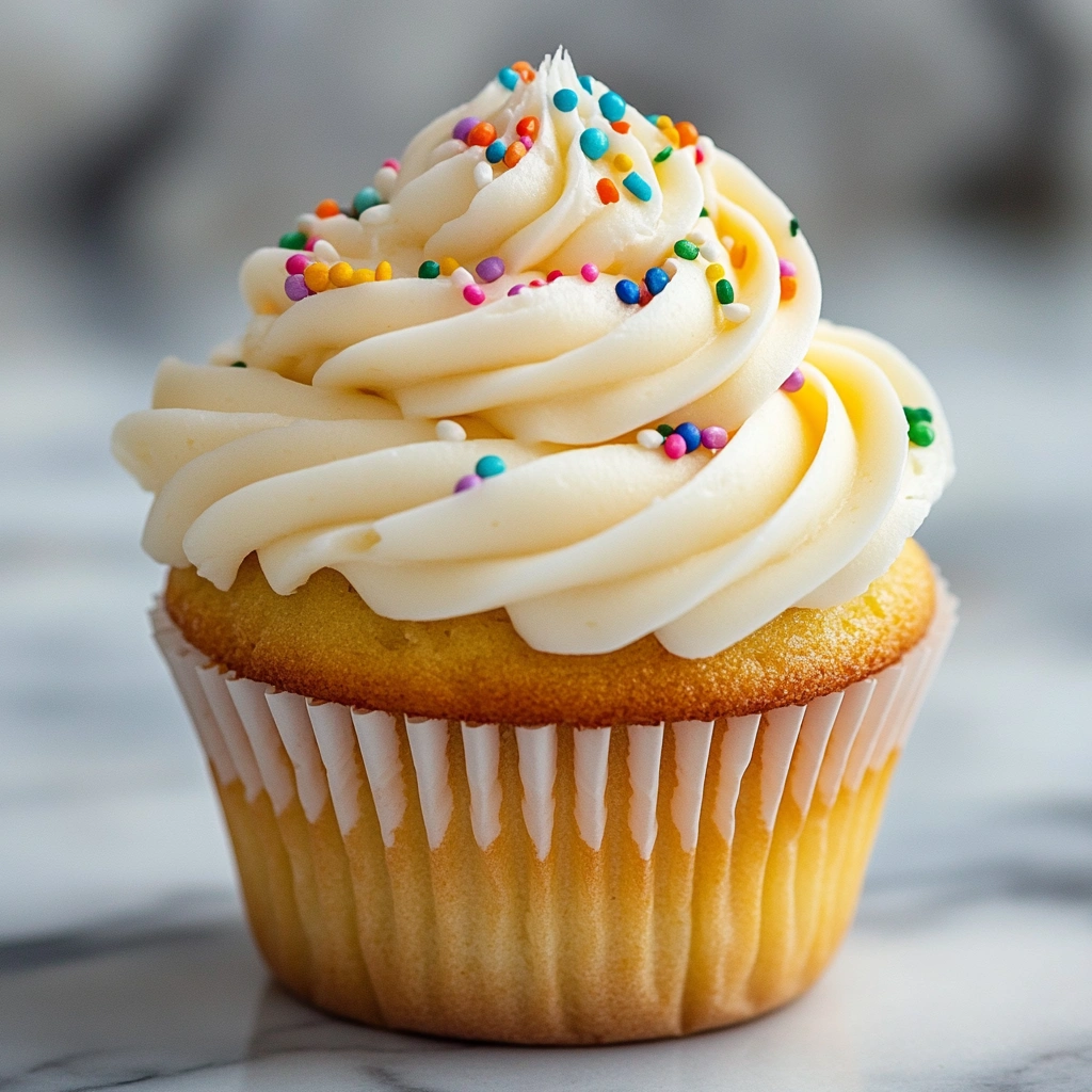 Classic Birthday Cupcakes