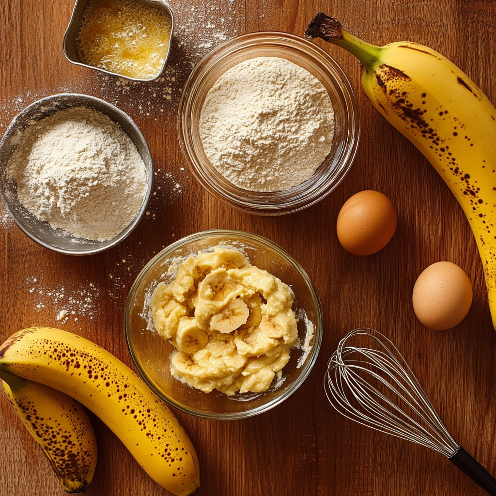 3-Ingredient Banana Bread