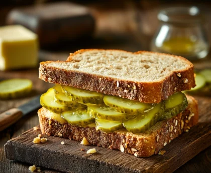 Butter Pickle Sandwiches