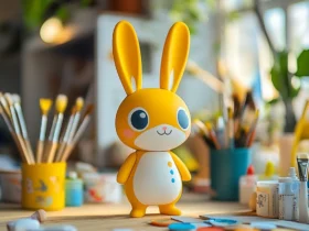 Labubu DIY handmade figure with tools