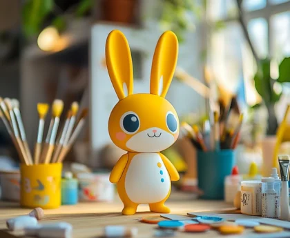 Labubu DIY handmade figure with tools