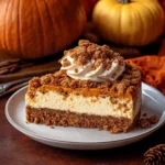 Pumpkin Streusel Cheesecake