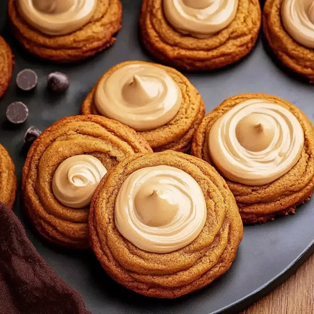 Thick & Chewy Pumpkin Chocolate Chip Cookies