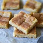 Homemade Snickerdoodle Cookie Bars