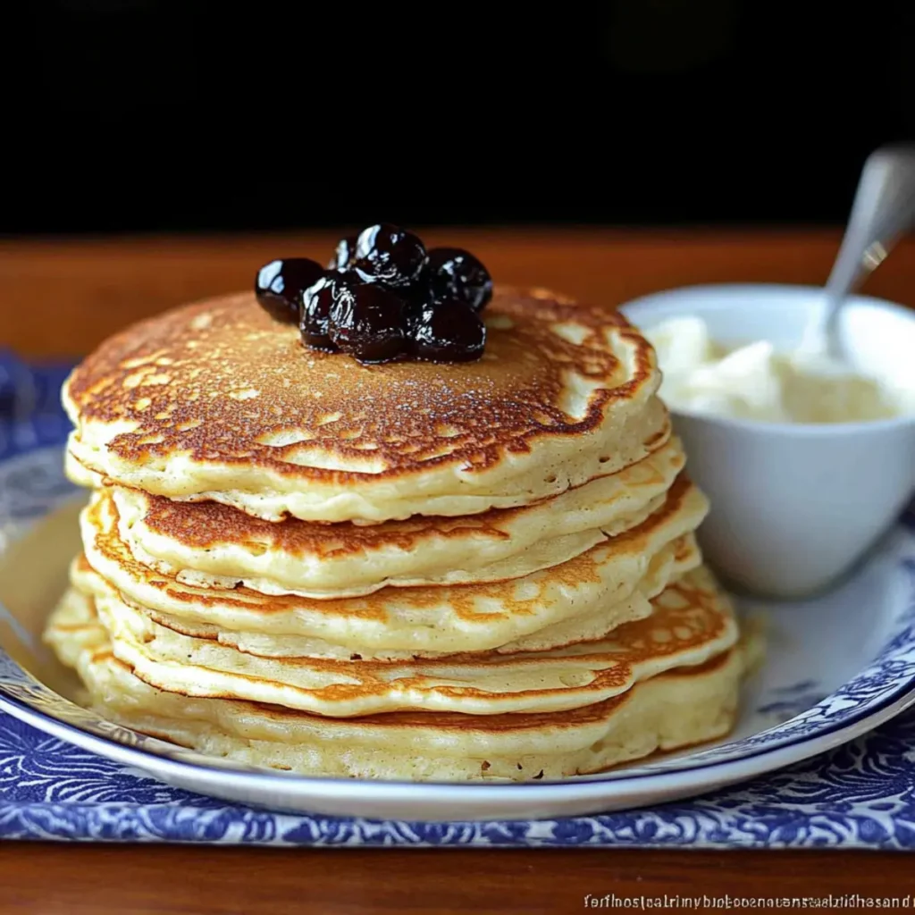 coconut cream pancakes