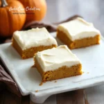 Pumpkin Bars with Cream Cheese Frosting