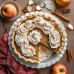 Apple Butter Pie with Cinnamon Whipped Cream