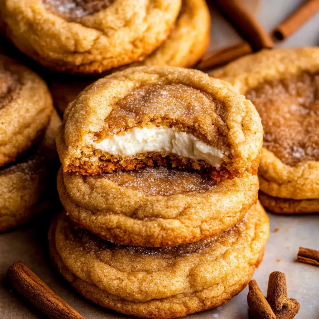 Pumpkin Cheesecake Cookies