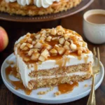 Caramel Apple Toffee Cake