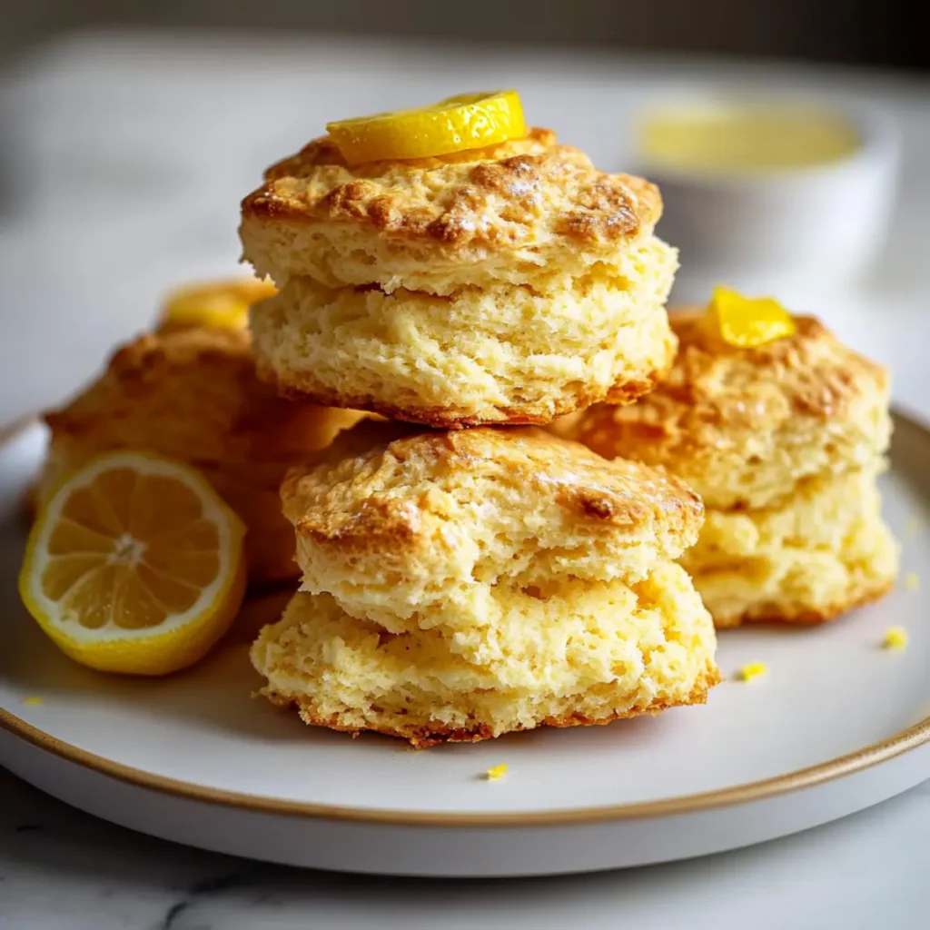 Lemon scones that brighten your day in 30 minutes