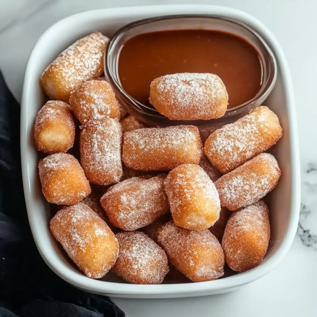 Crispy Air Fryer Churro Bites