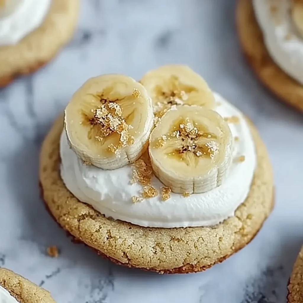 Banana Cream Pie Cookies