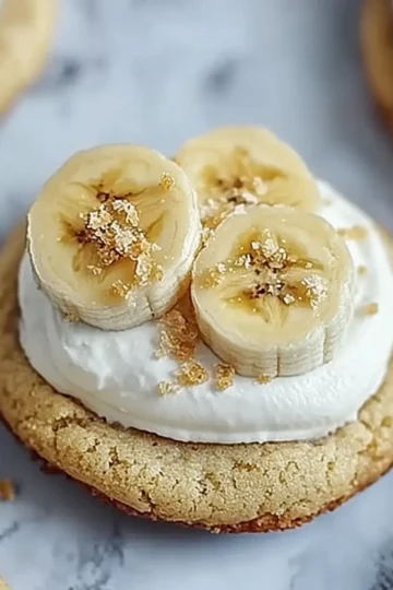 Banana Cream Pie Cookies