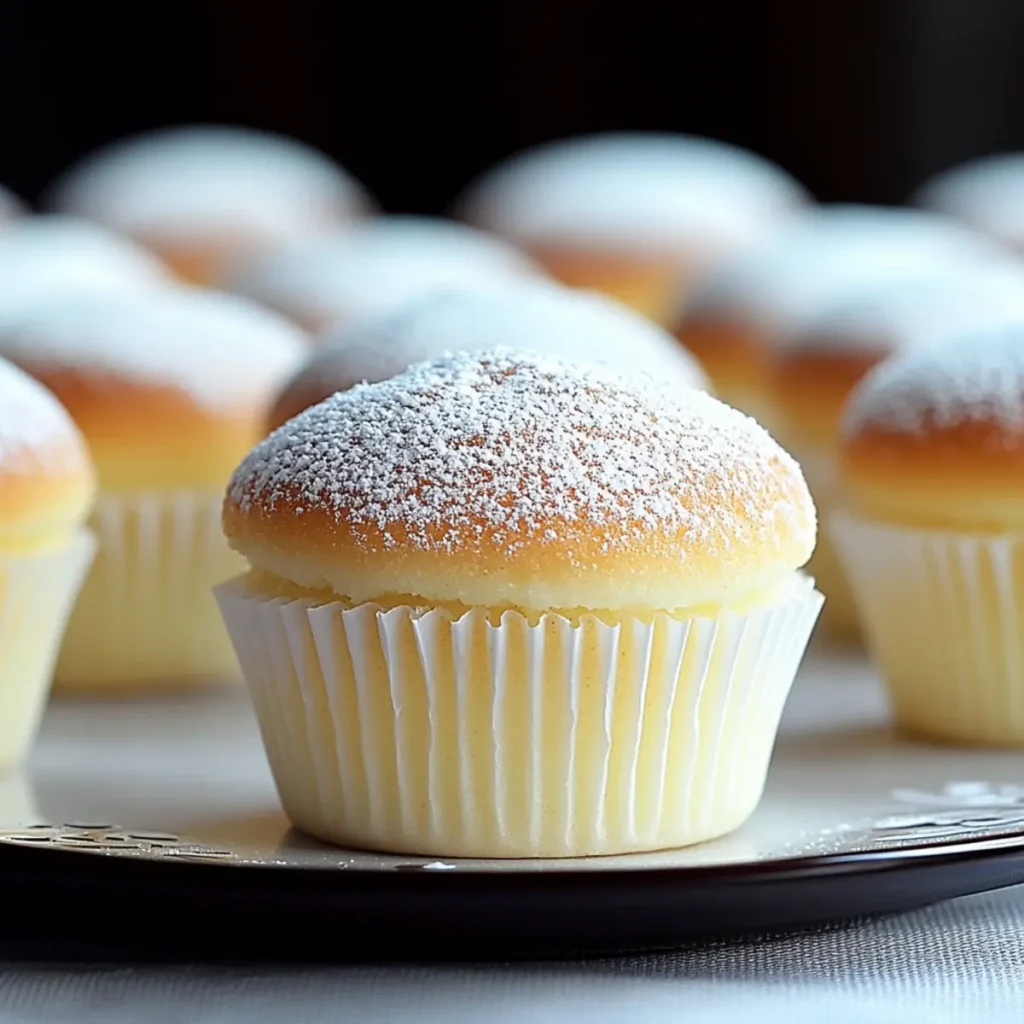 Cloud-Like Japanese Cotton Cheesecake Cupcakes: Perfect for Dessert Lovers
