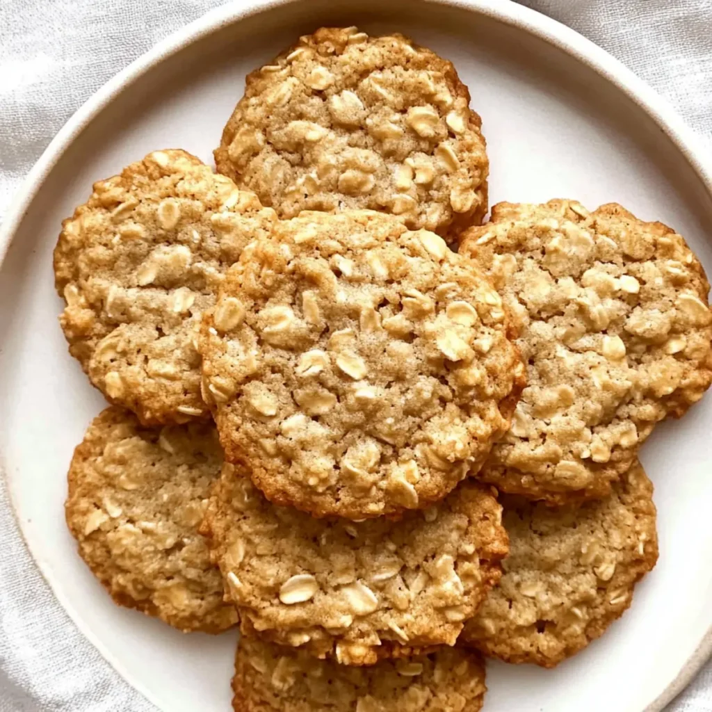 Easy Oatmeal Cookies With Quick Oats