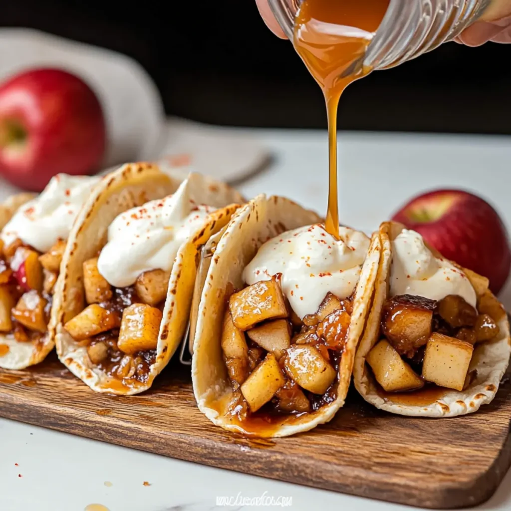 Apple Pie Tacos